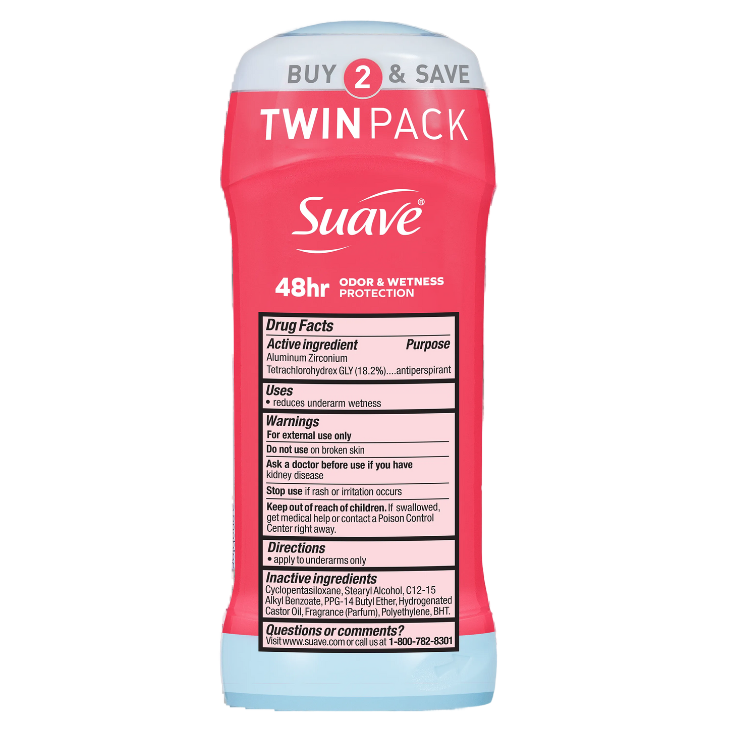Wild Cherry Blossom Invisible Solid Antiperspirant Deodorant Stick