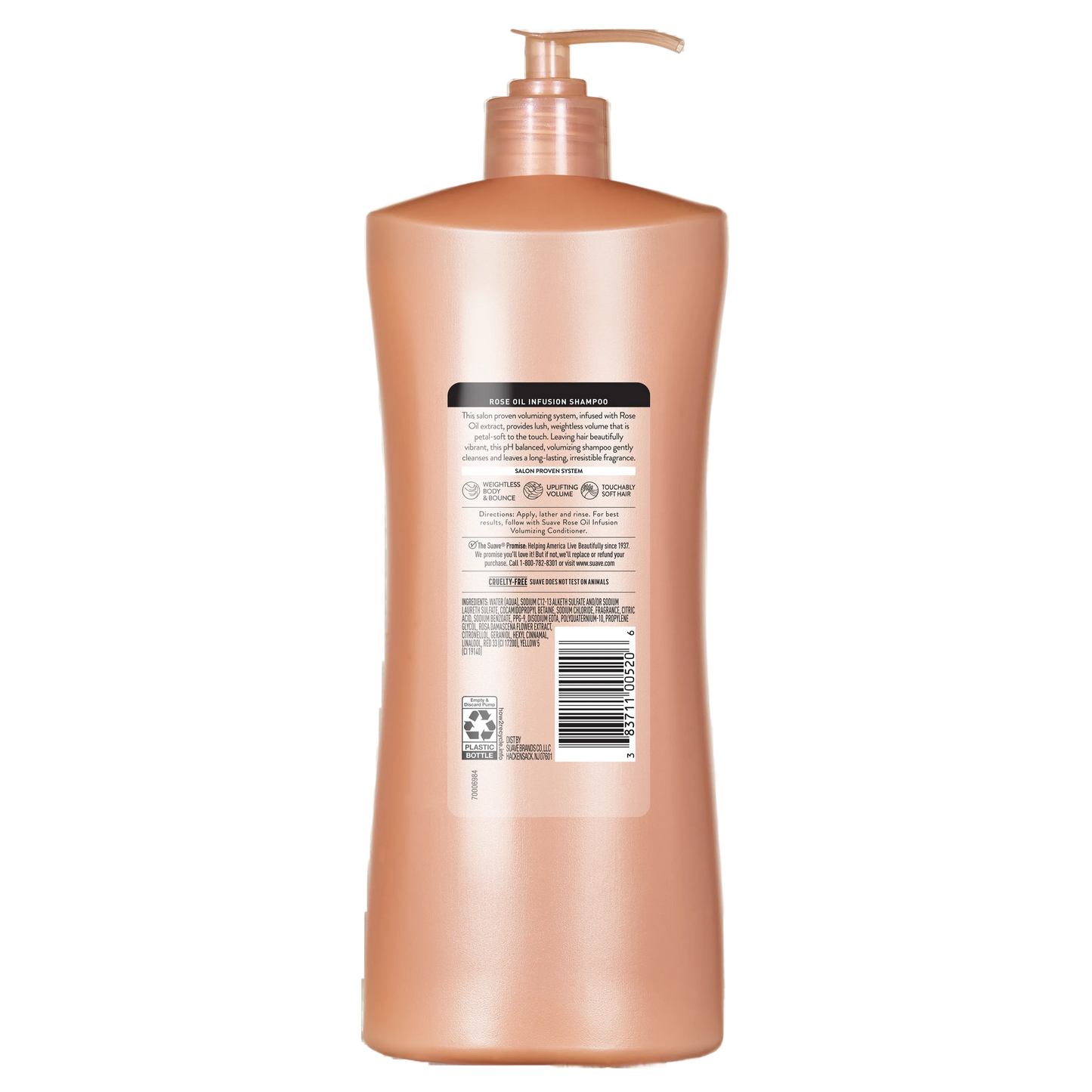 Rose Oil Infusion Volumizing Shampoo