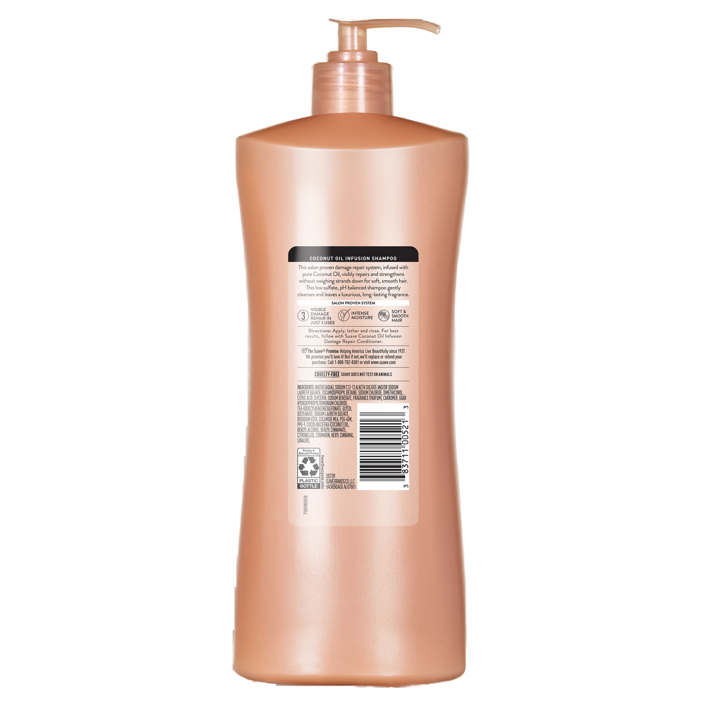 Coconut Oil Infusion Damage Repair Shampoo