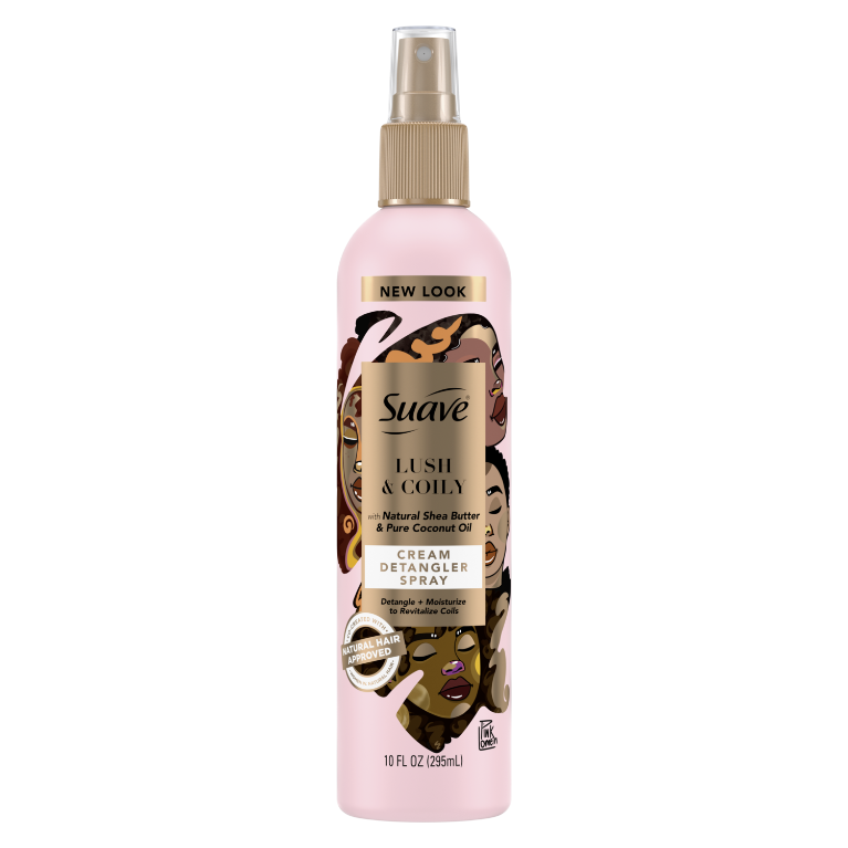Lush & Coily Cream Detangler Spray Suave® Suave Brands Co.