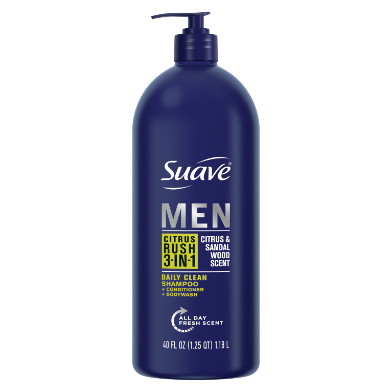 Citrus Rush 3in1 Shampoo, Conditioner and Body Wash Suave® Suave