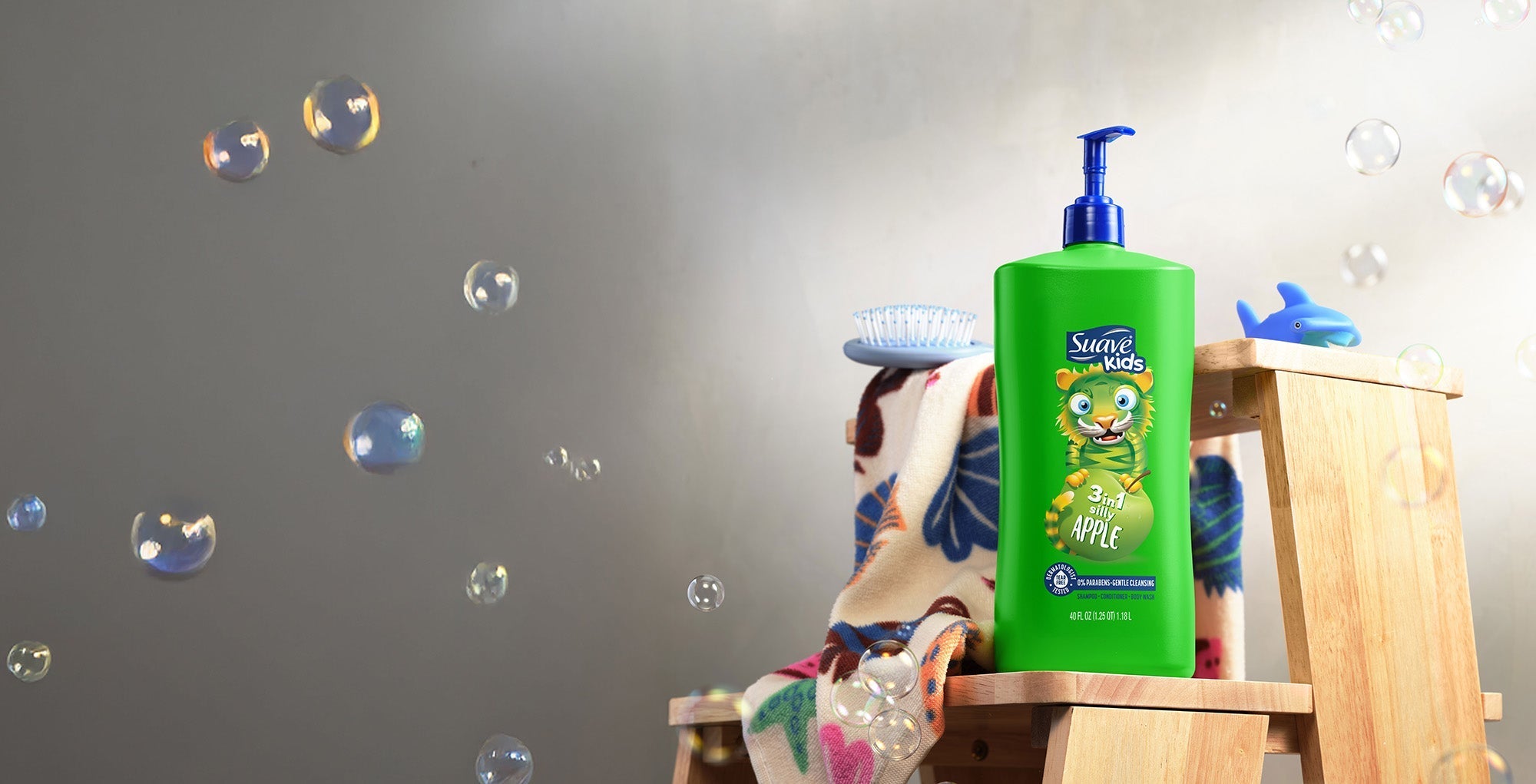 Jabón corporal para niños