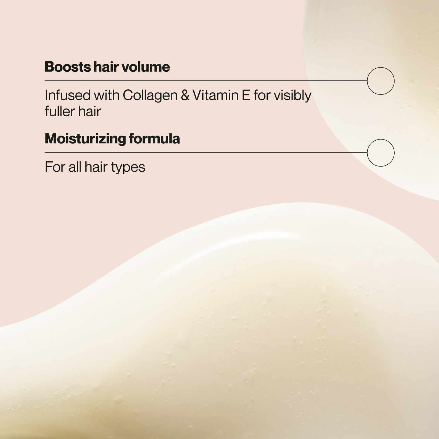 Acondicionador voluminizador Suave Volume & Body con colágeno y vitamina E que aporta cuerpo y volumen a todo tipo de cabello, 22.5 fl oz