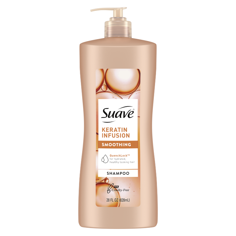 Keratin Infusion Smoothing Shampoo Suave Suave Brands Co