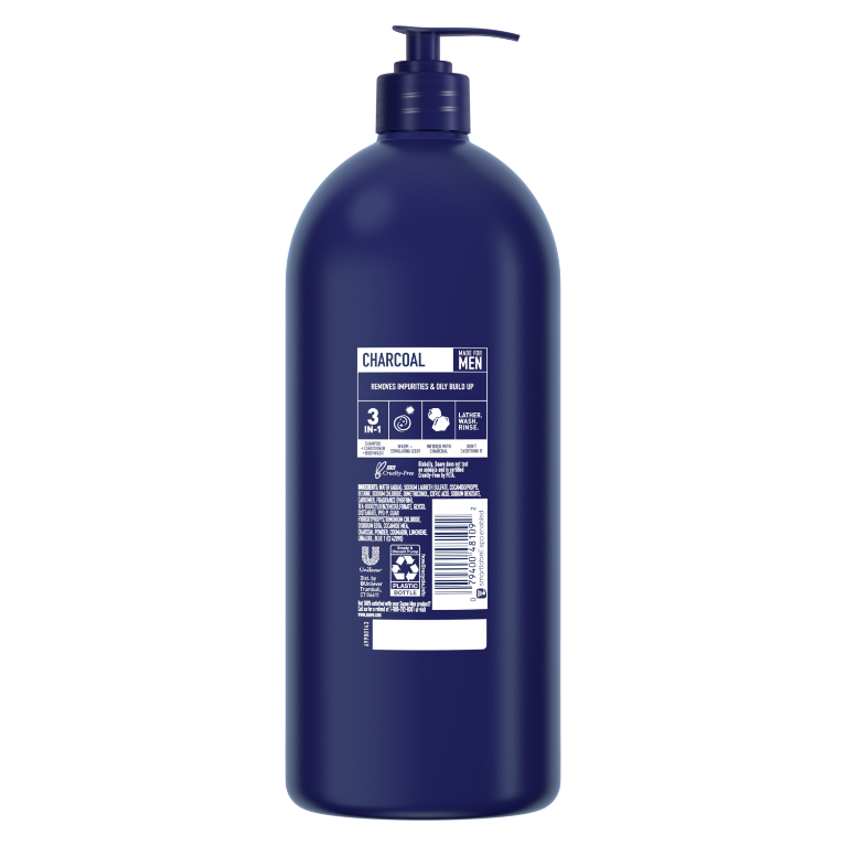 
                  
                    Charcoal 3-in-1 Shampoo, Conditioner, and Body Wash
                  
                