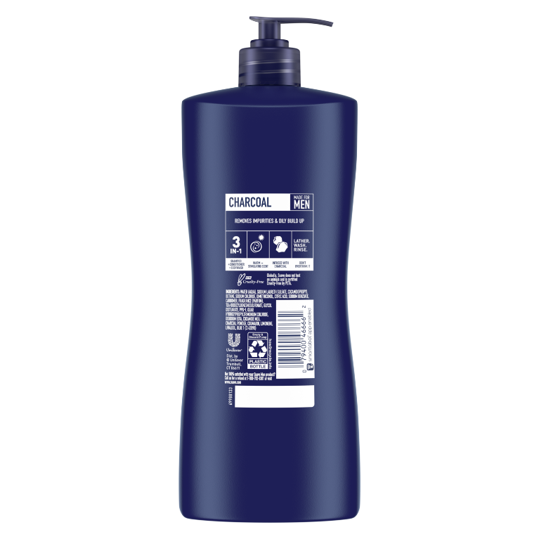 
                  
                    Charcoal 3-in-1 Shampoo, Conditioner, and Body Wash
                  
                