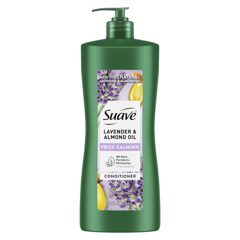 Lavender Almond Oil Frizz Calming Conditioner Suave Suave