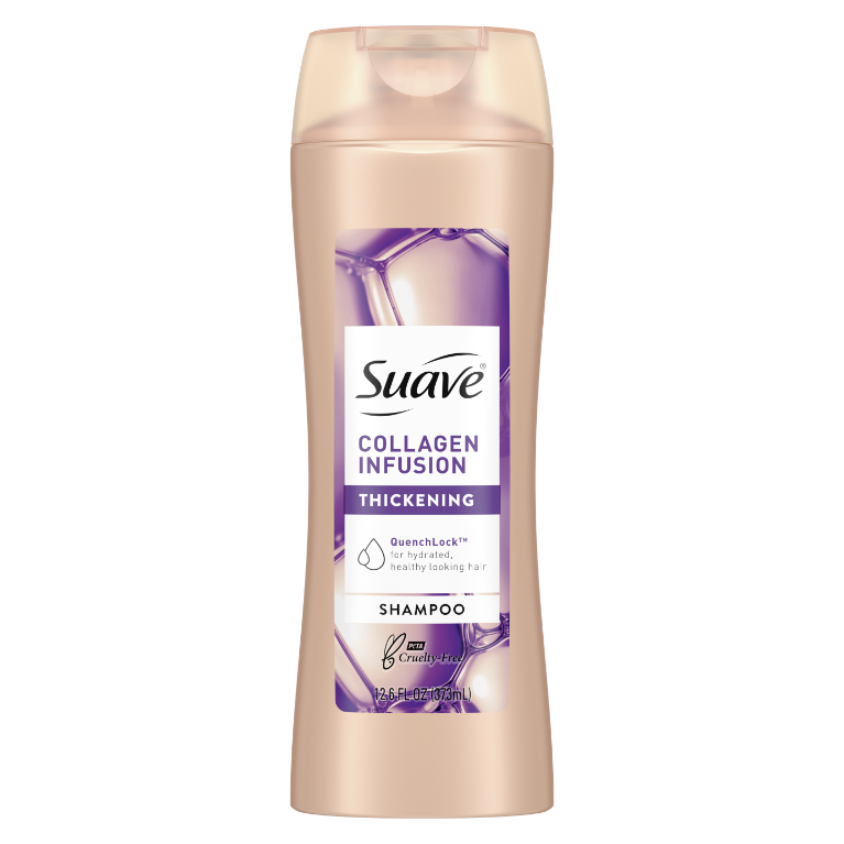 Collagen Infusion Strenghtening Shampoo | Suave® – Suave Brands Co.