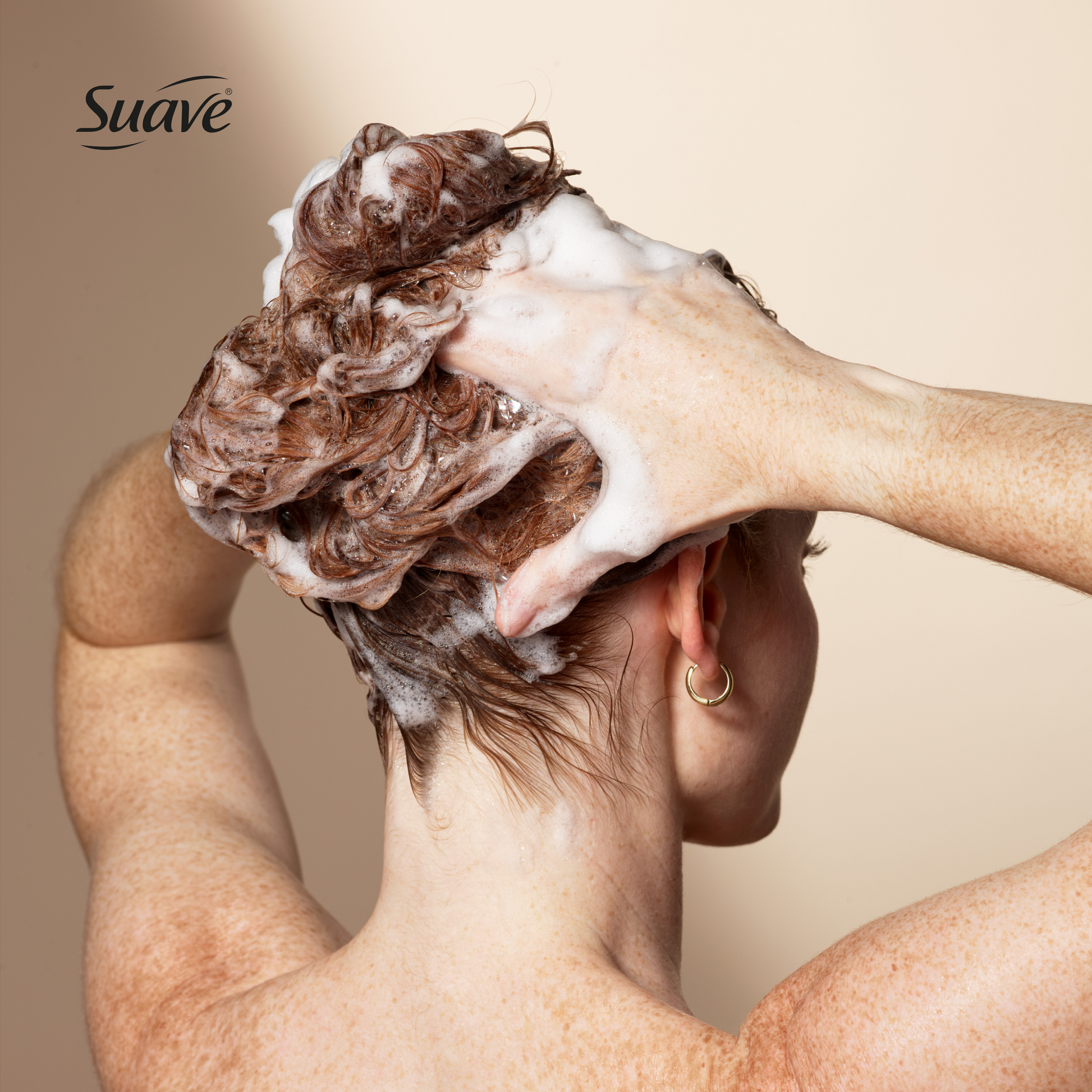 Suave Volume & Body Volumizing Shampoo with Collagen & Vitamin E,  Boosts Fullness, Cleanses & Hydrates, For All Hair Types, 22.5 FL OZ