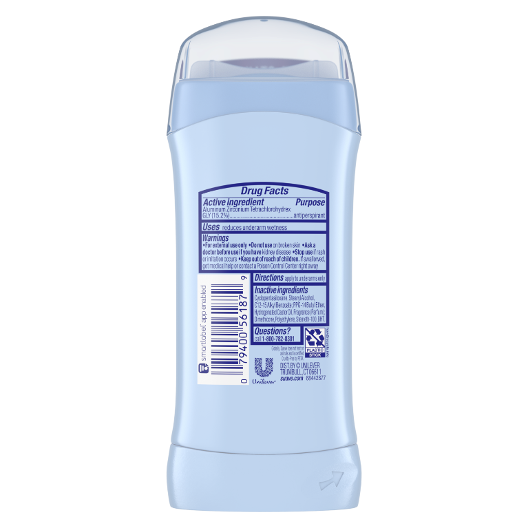 Coconut Kiss Invisible Solid Antiperspirant Deodorant Stick Suave Suave Brands Co