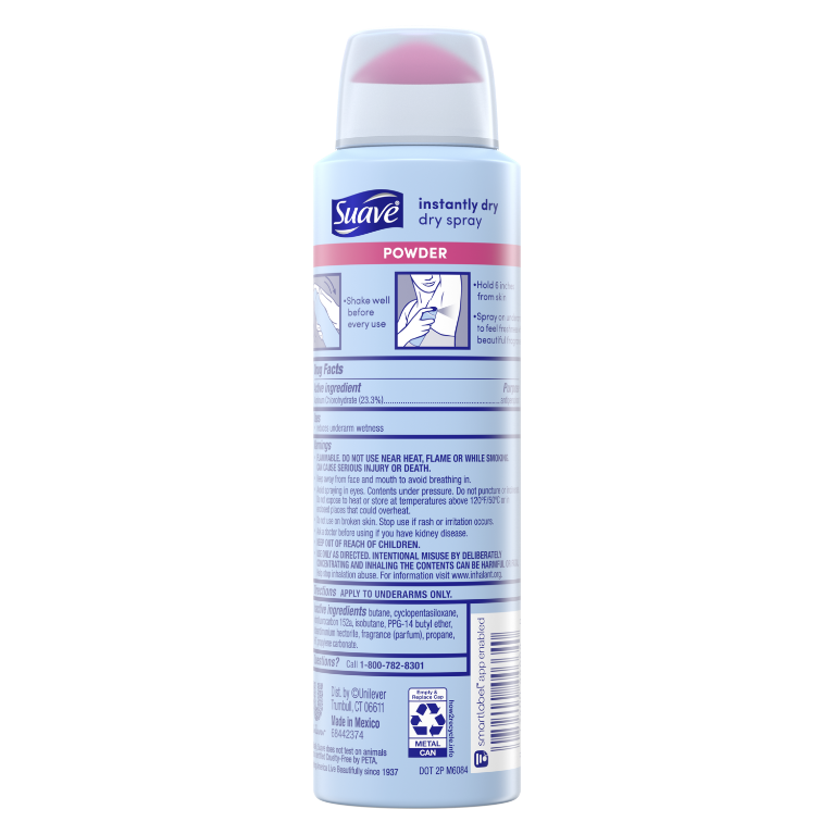 
                  
                    Powder Fresh Dry Spray Antiperspirant Deodorant
                  
                