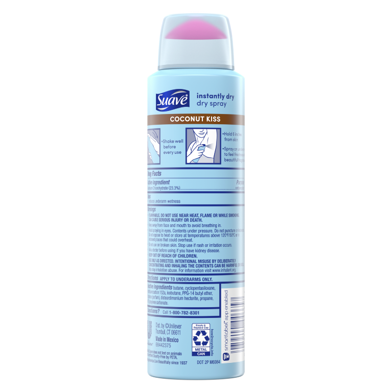 Coconut Kiss Dry Spray Antiperspirant Deodorant
