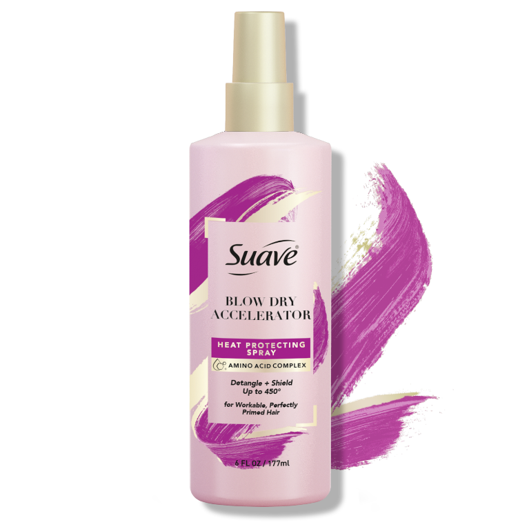 Suave Pink Heat Protecting Spray Blow Dry Kuwait