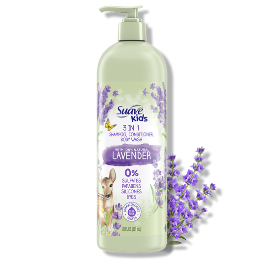 3-in-1 Shampoo with 100% Natural Lavender