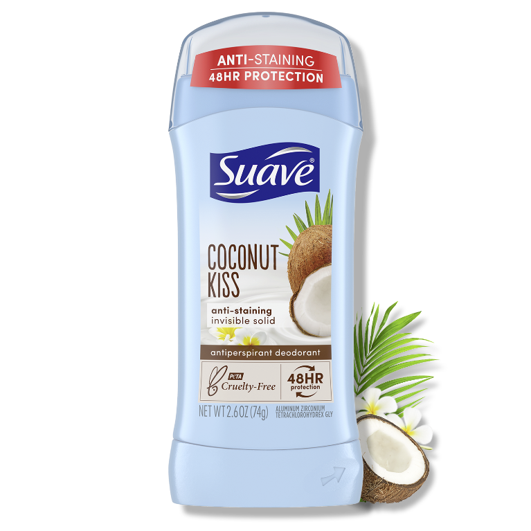 Coconut Kiss Invisible Solid Antiperspirant Deodorant Stick