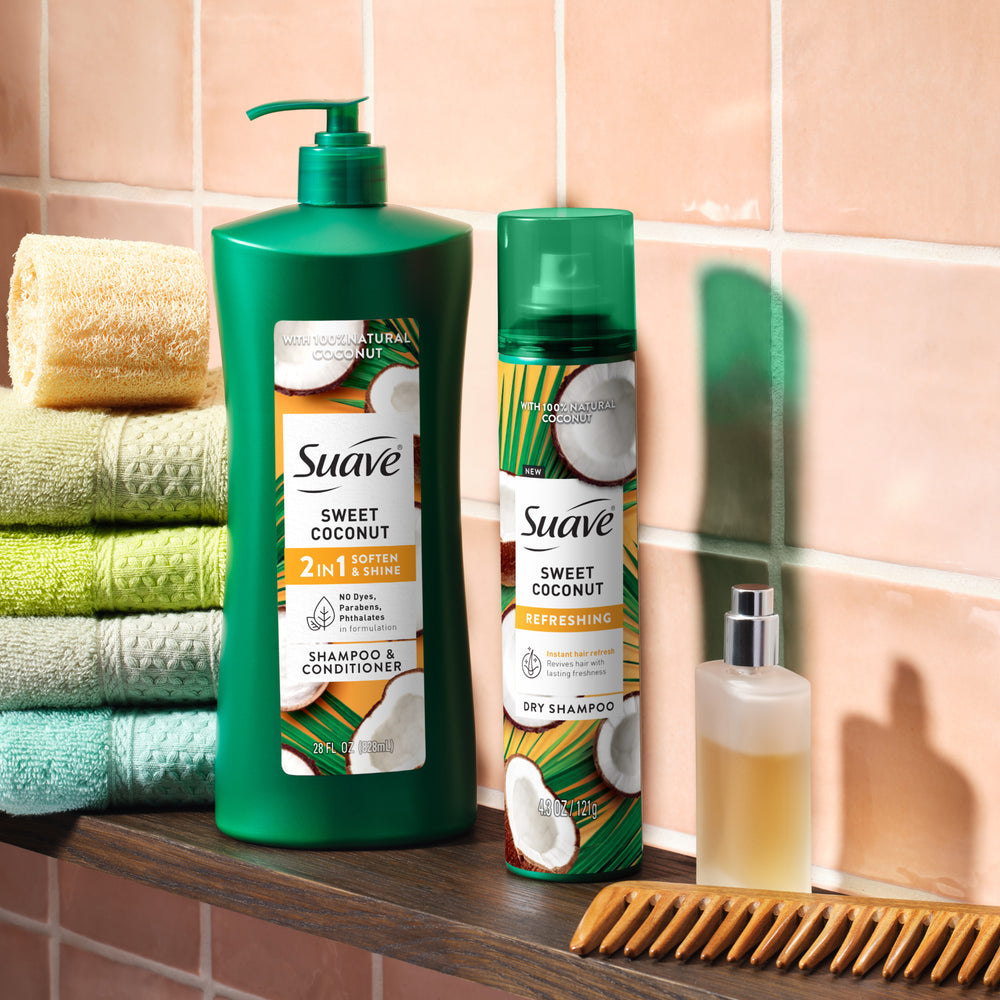 Beautiful Suave Coconut Shampoo Scene in HD Beautiful Suave Coconut Shampoo Scene in HD