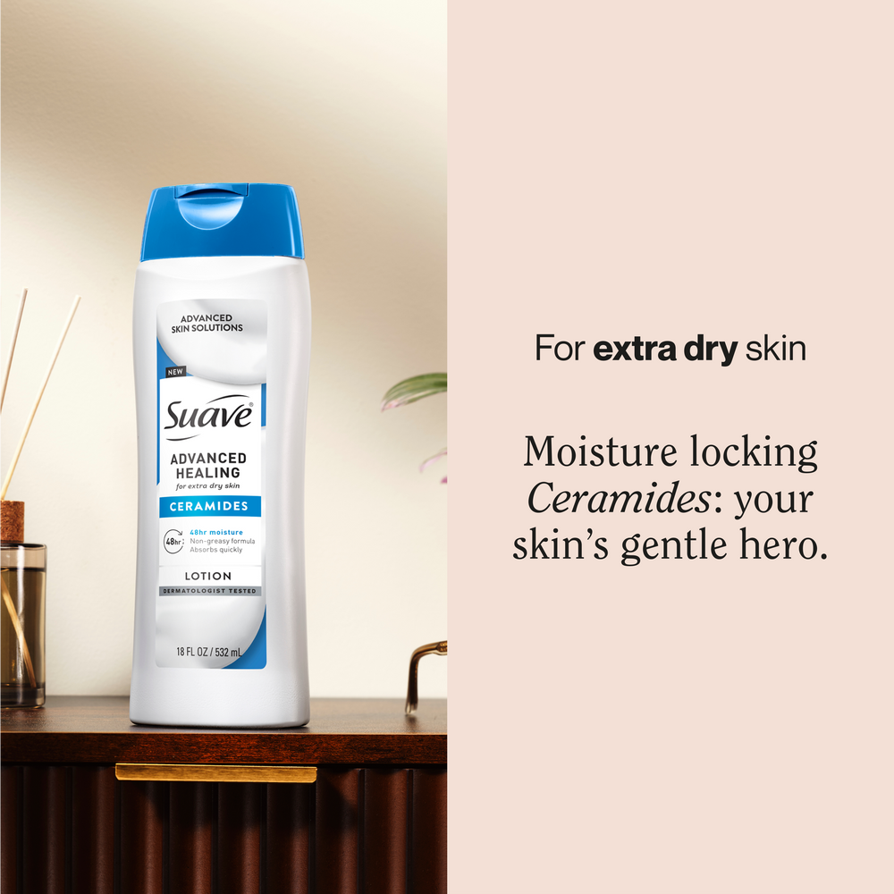 
                  
                    Suave Advanced Healing Hand & Body Lotion
                  
                