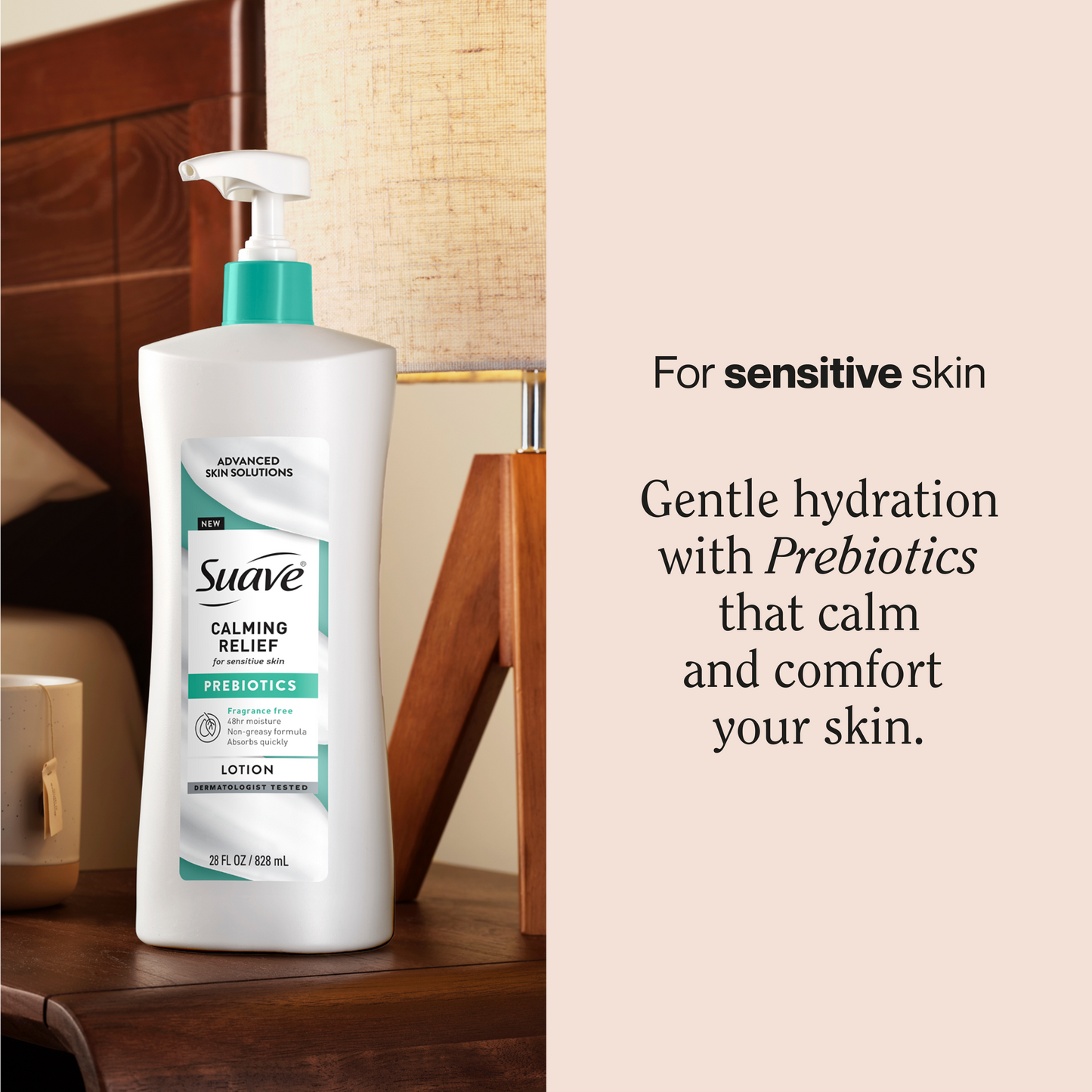 
                  
                    Suave Calming Relief Hand & Body Lotion
                  
                