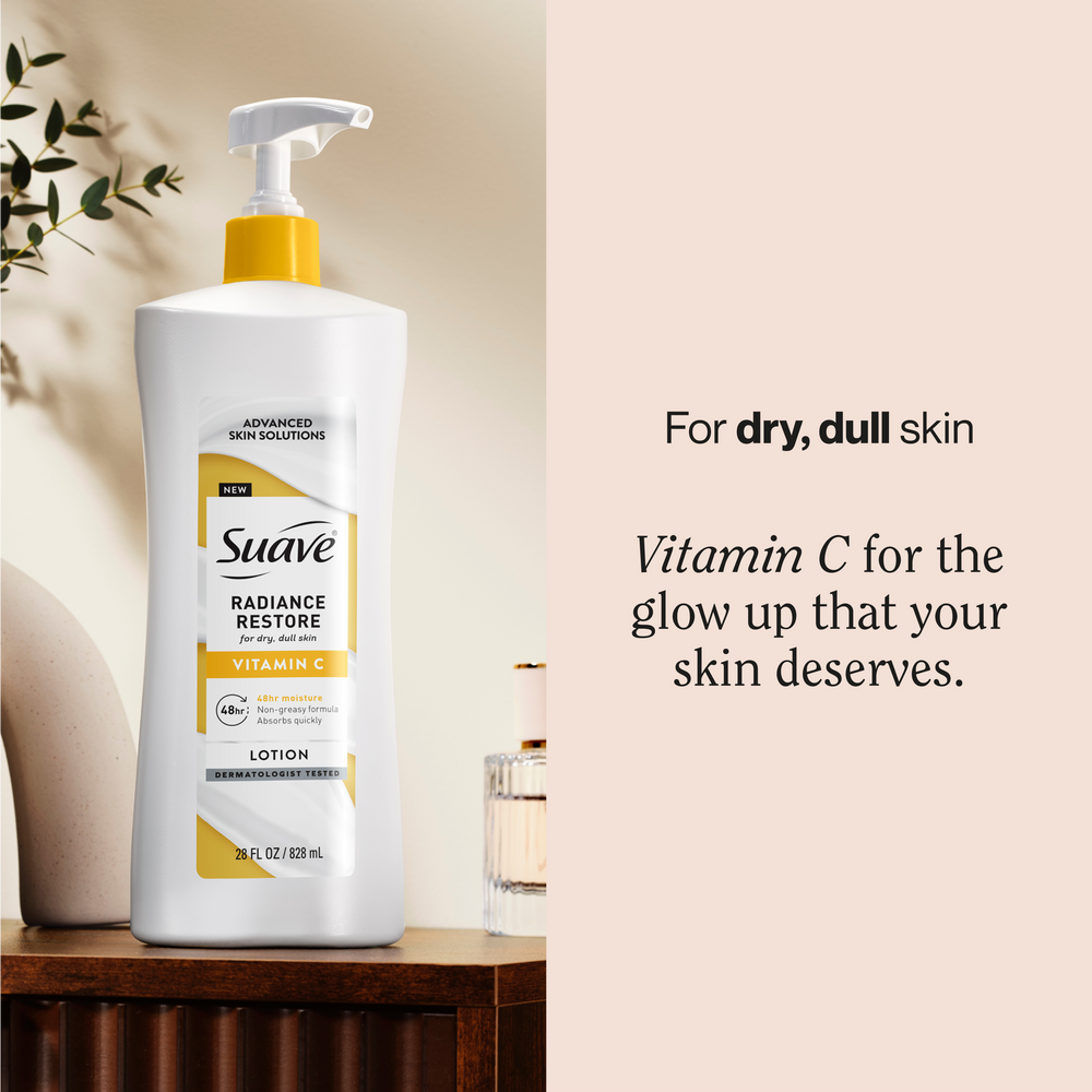 
                  
                    Suave Radiance Restore Hand & Body Lotion
                  
                