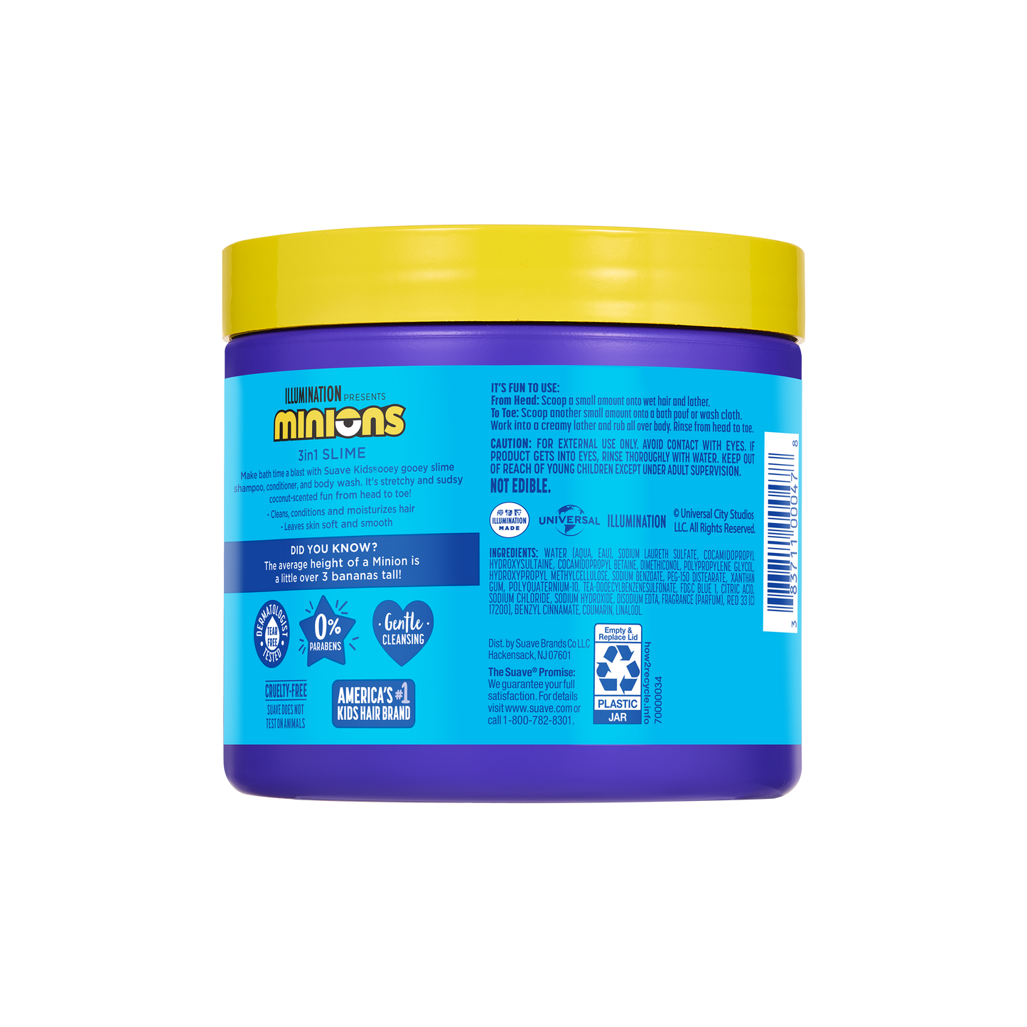 Champú, acondicionador y gel de baño 3 en 1 Slime de Coco-Craze