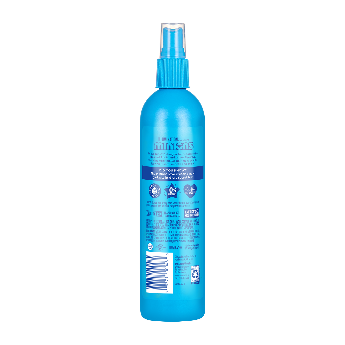 Spray desenredante "El mejor cabello de todos los tiempos" de Minions