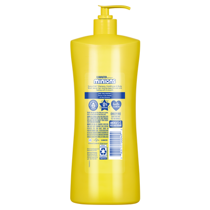 Minions 3-In-1 Shampoo, Conditioner, & Body Wash