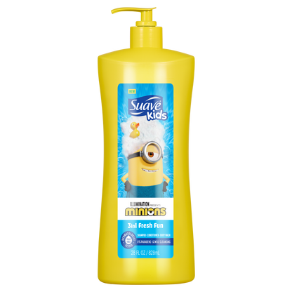 Minions 3-In-1 Shampoo, Conditioner, & Body Wash
