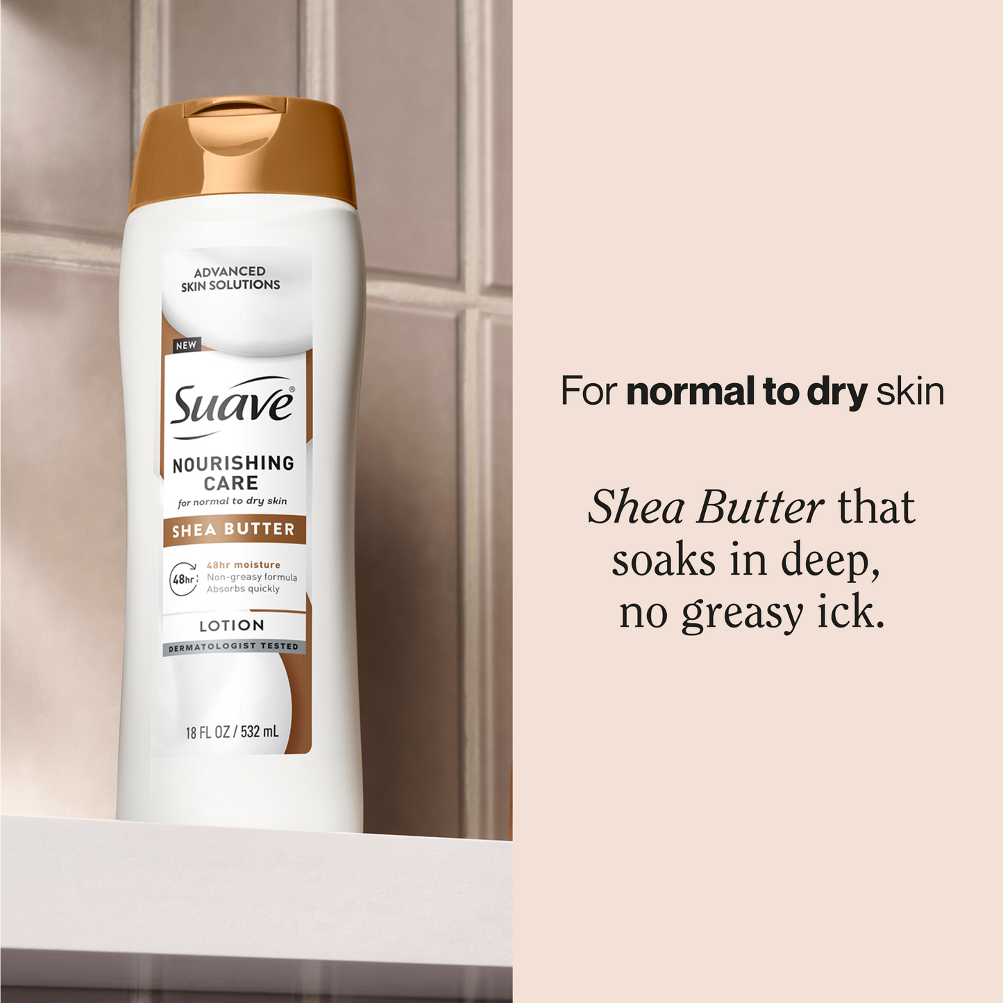 
                  
                    Suave Nourishing Care Hand & Body Lotion
                  
                