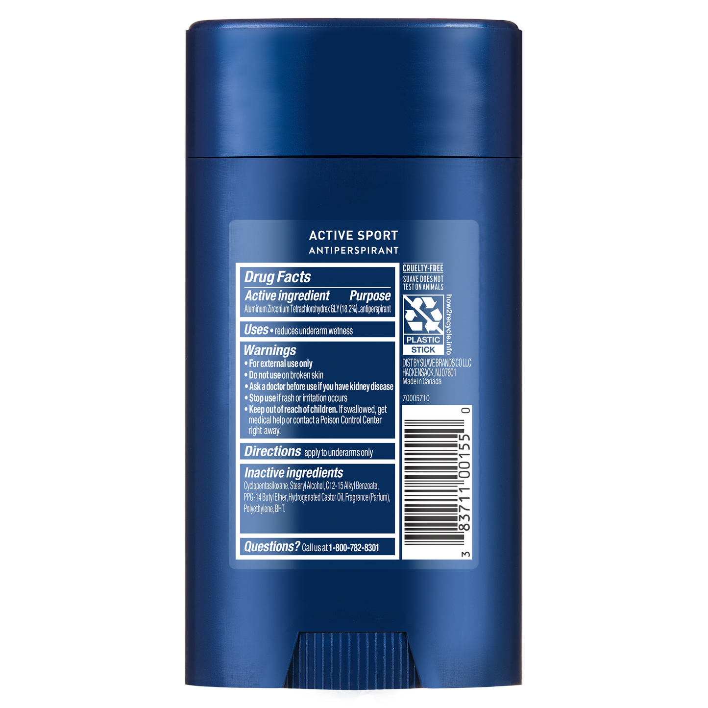 Active Sport Men's Antiperspirant Deodorant