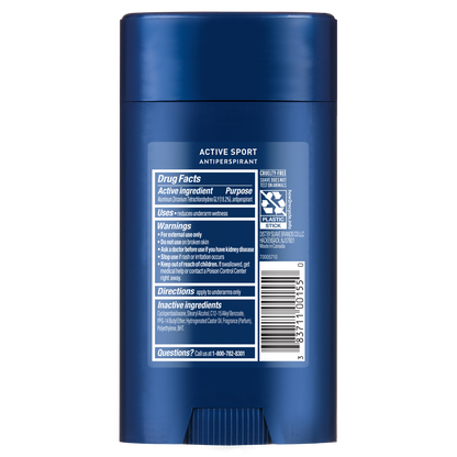 Active Sport Men's Antiperspirant Deodorant