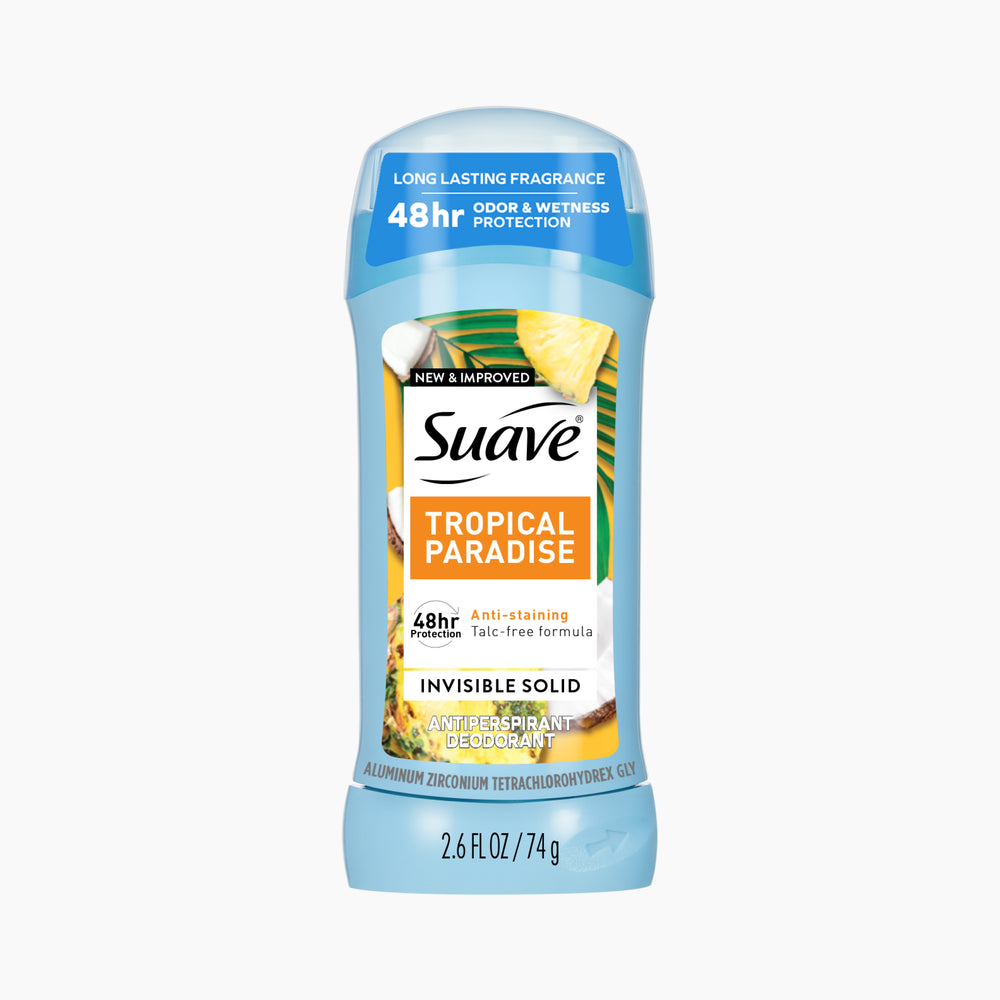 Tropical Paradise Invisible Solid Antiperspirant Deodorant Stick