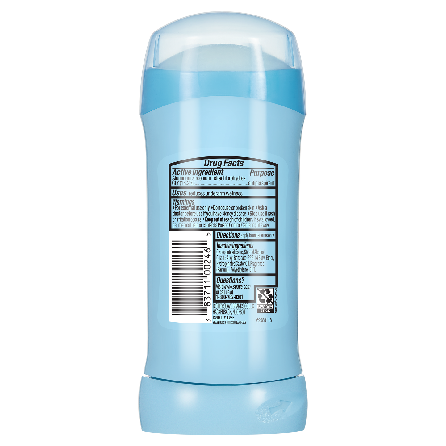 Tropical Paradise Invisible Solid Antiperspirant Deodorant Stick