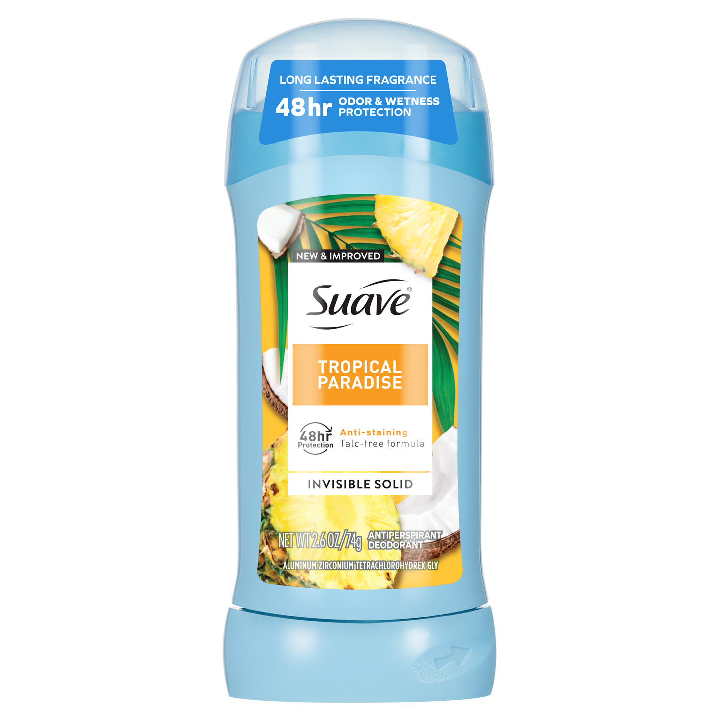 Tropical Paradise Invisible Solid Antiperspirant Deodorant Stick