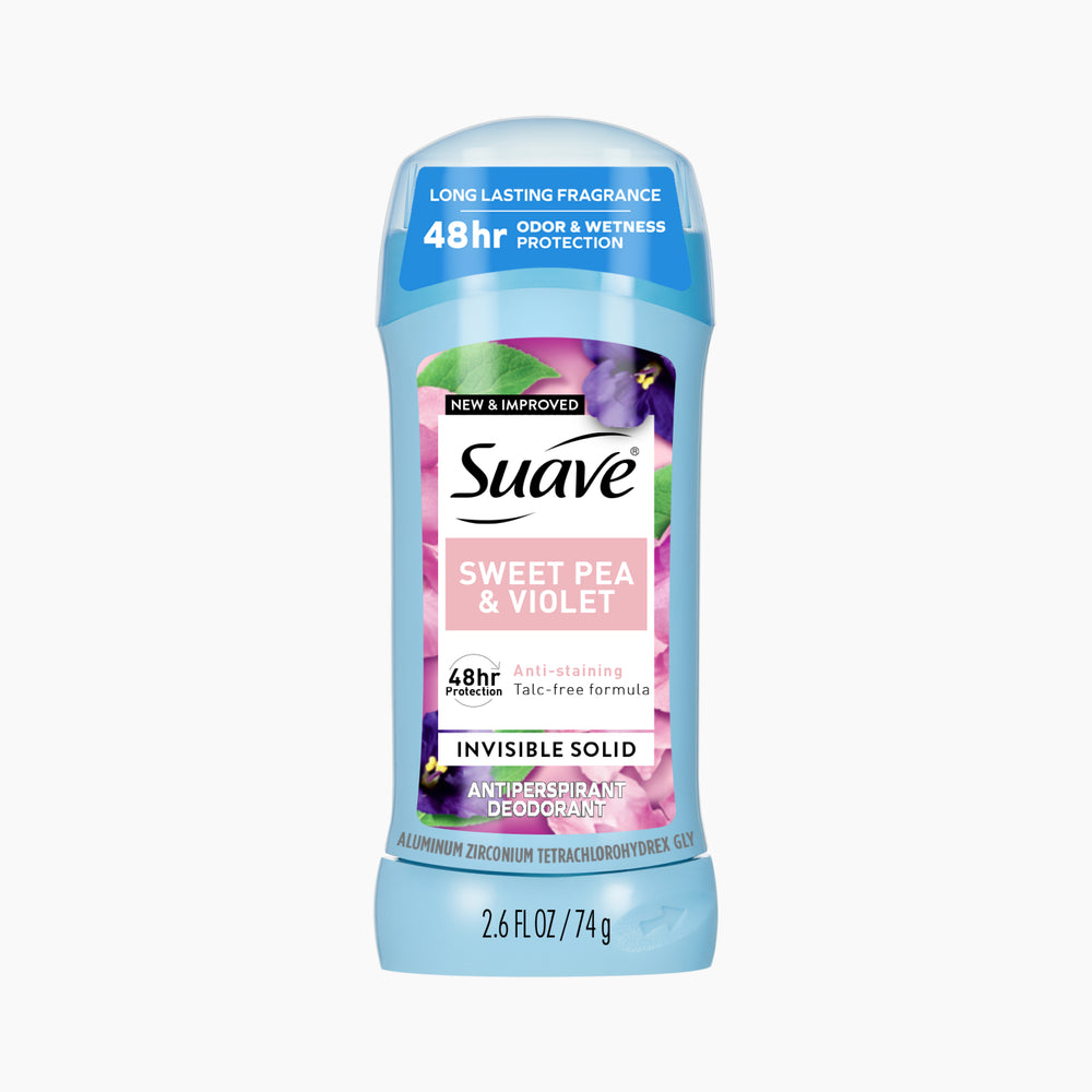 Sweet Pea & Violet Invisible Solid Antiperspirant Deodorant Stick