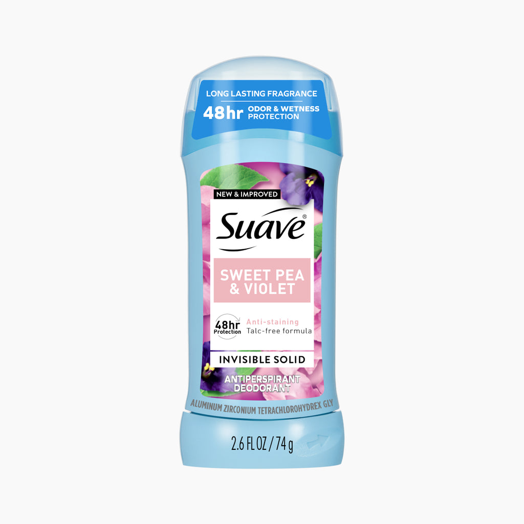 【送料関税無料】 Sweet Pea Deodorant Antiperspirant Solid Invisible Violet & 制汗・デオドラント