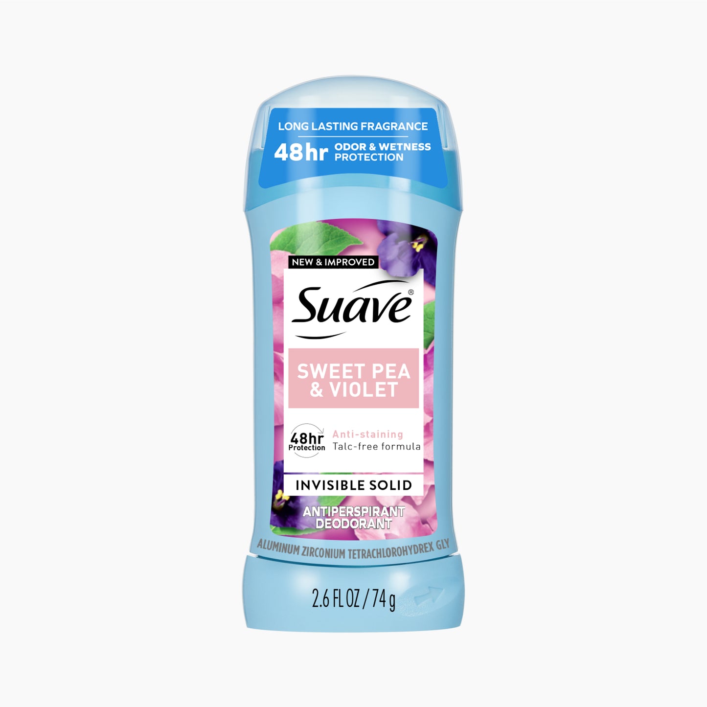 Sweet Pea & Violet Invisible Solid Antiperspirant Deodorant Stick
