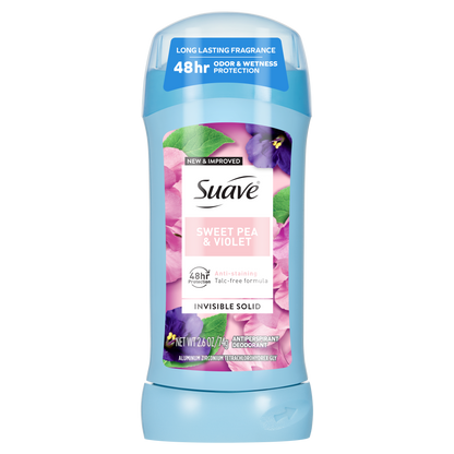 Sweet Pea & Violet Invisible Solid Antiperspirant Deodorant Stick