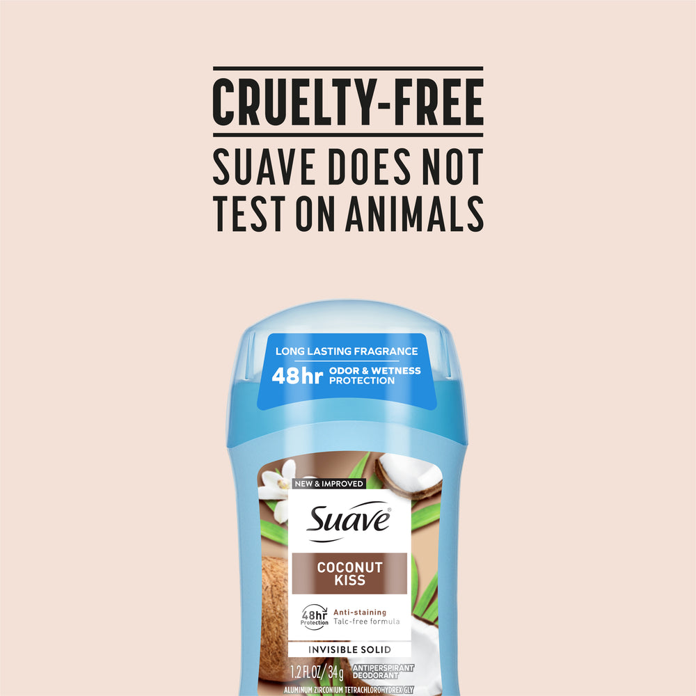 Coconut Kiss Invisible Solid Antiperspirant Deodorant Stick