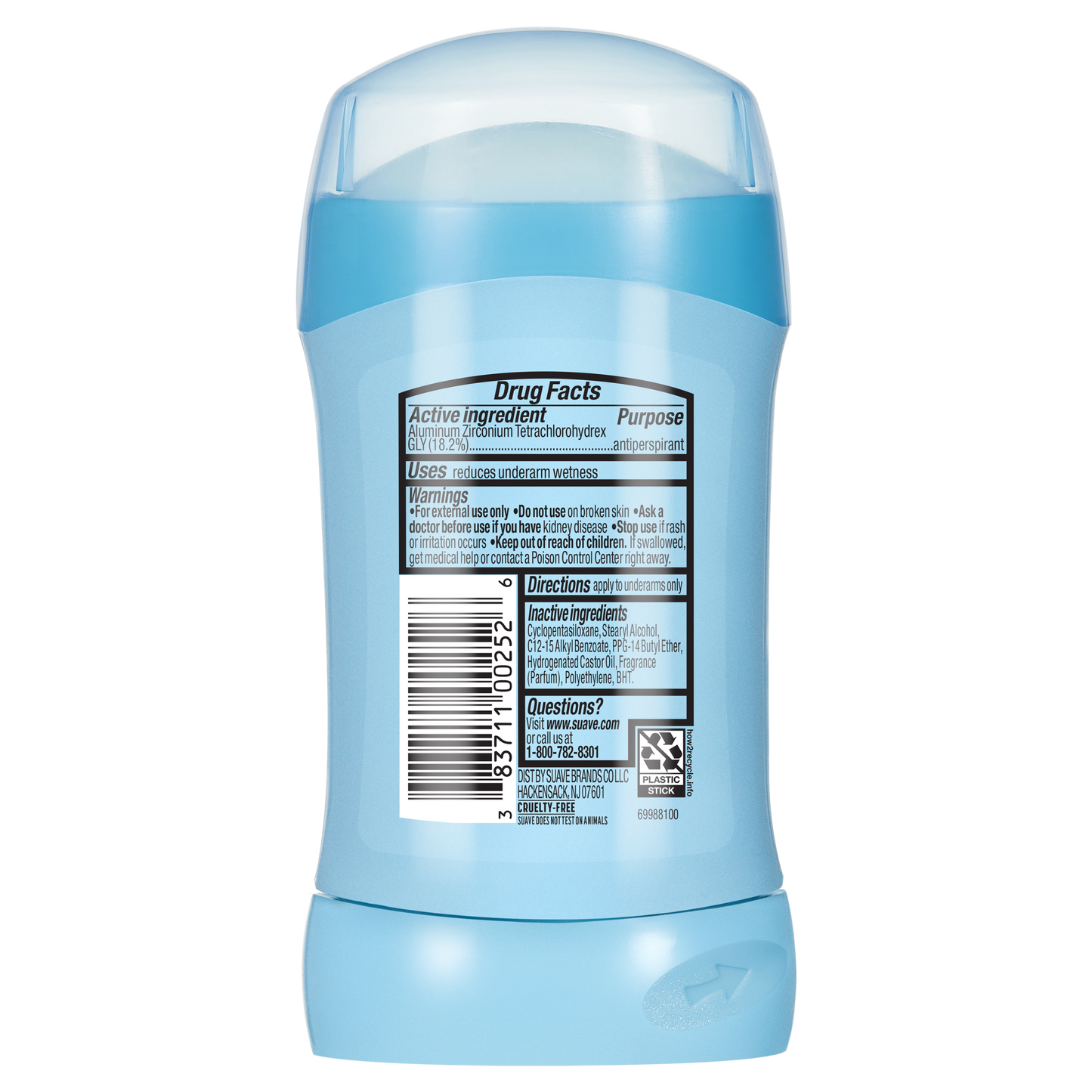 Tropical Paradise Invisible Solid Antiperspirant Deodorant Stick