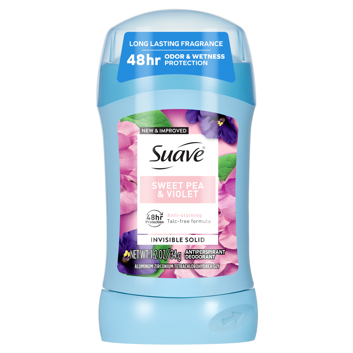 Sweet Pea & Violet Invisible Solid Antiperspirant Deodorant Stick