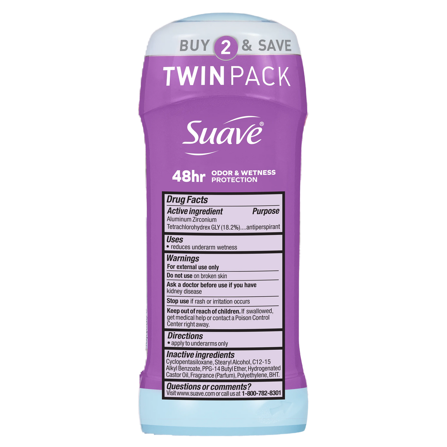 Sweet Pea & Violet Invisible Solid Antiperspirant Deodorant Stick