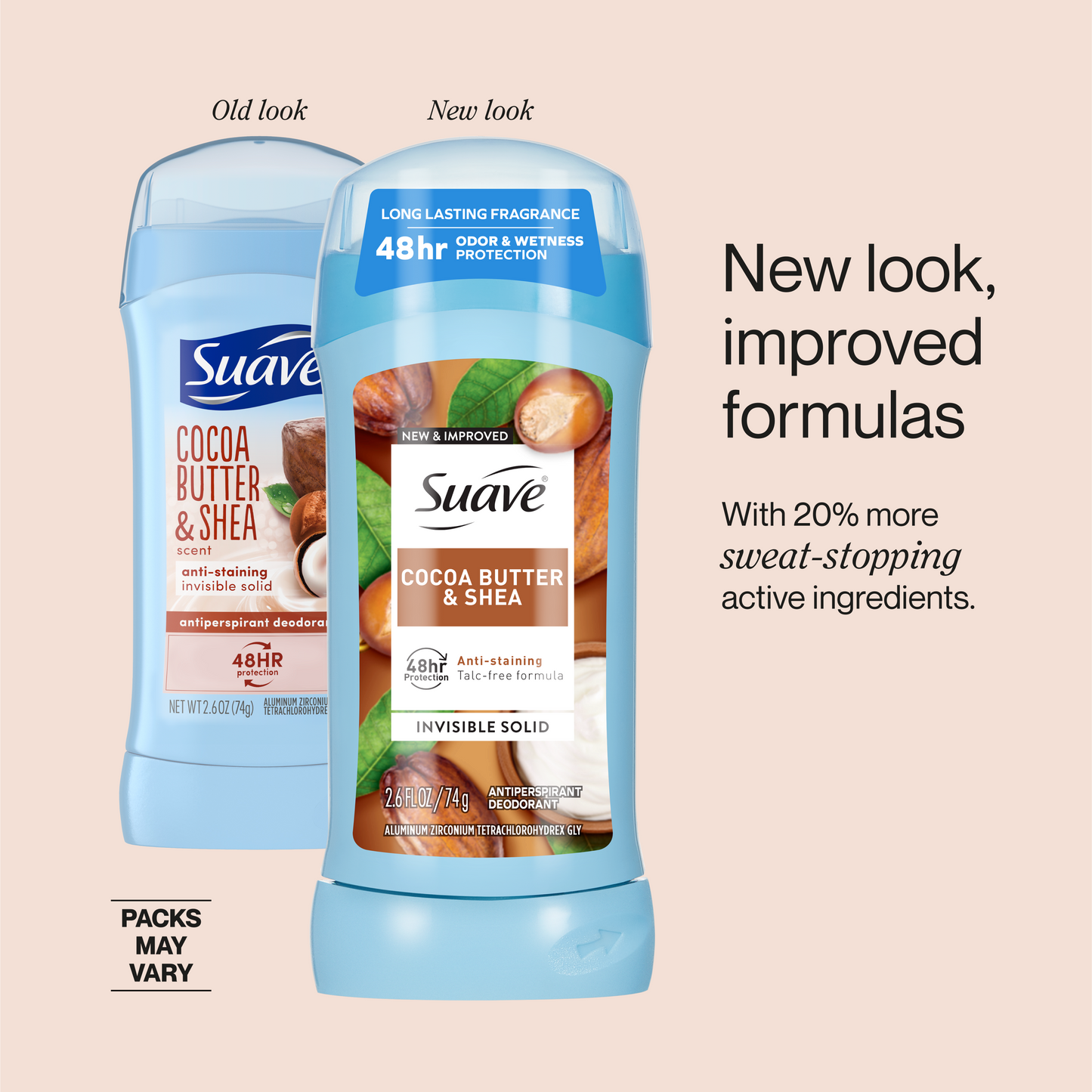 Cocoa Butter & Shea Invisible Solid Antiperspirant Deodorant