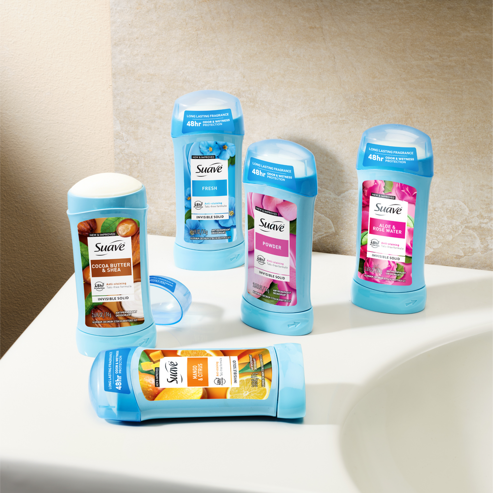 
                  
                    Cocoa Butter & Shea Invisible Solid Antiperspirant Deodorant
                  
                
