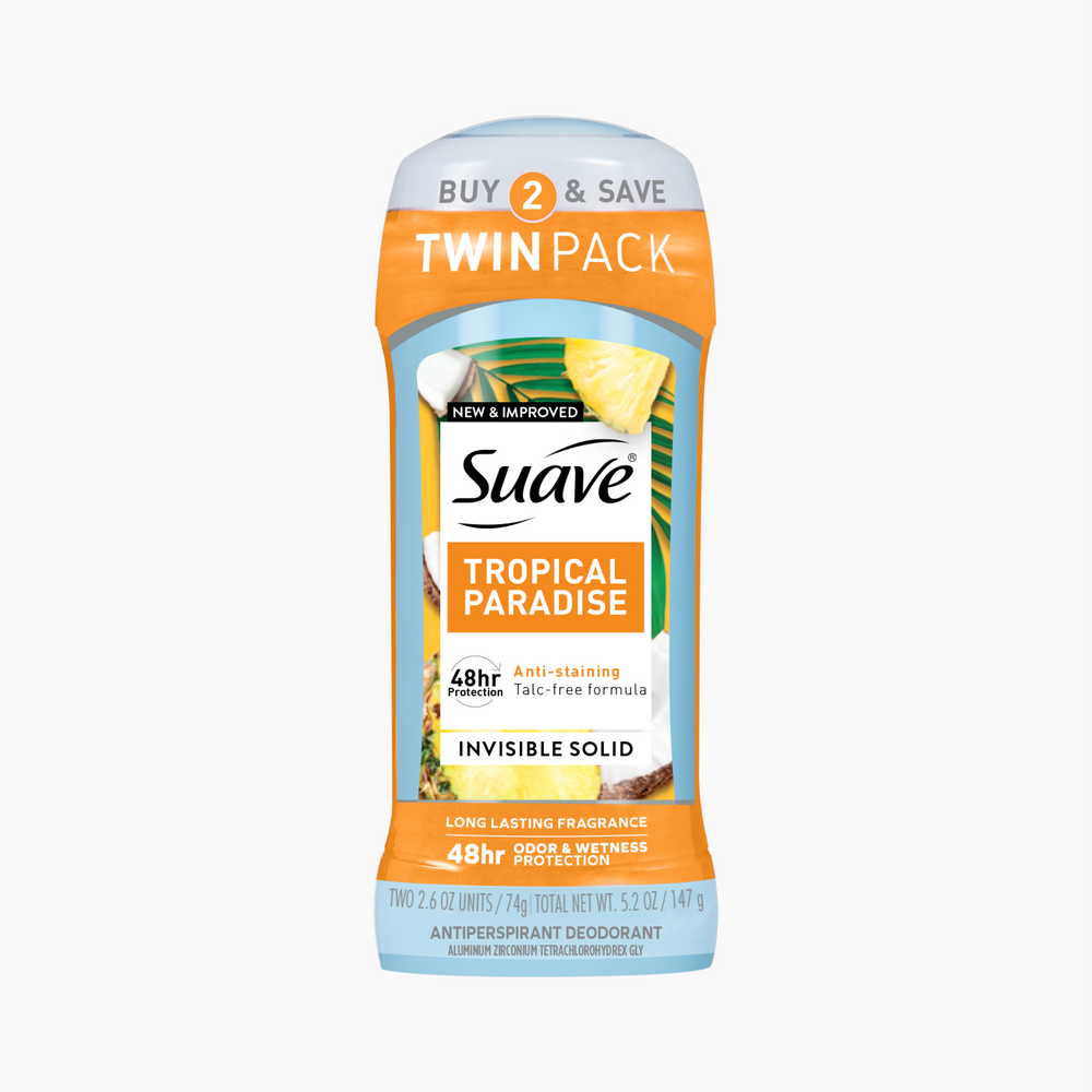 
                  
                    Tropical Paradise Invisible Solid Antiperspirant Deodorant Stick
                  
                