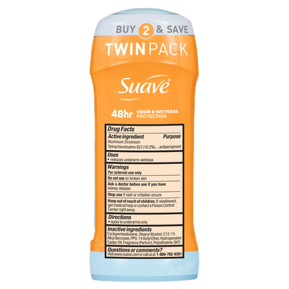 Tropical Paradise Invisible Solid Antiperspirant Deodorant Stick