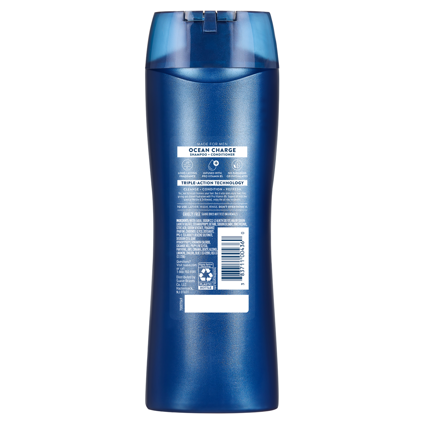 Champú y acondicionador 2 en 1 Ocean Charge