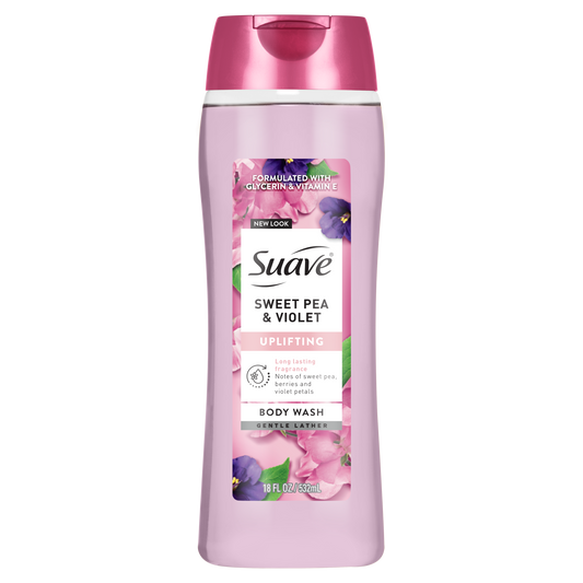 Jabón corporal de guisantes dulces y violetas