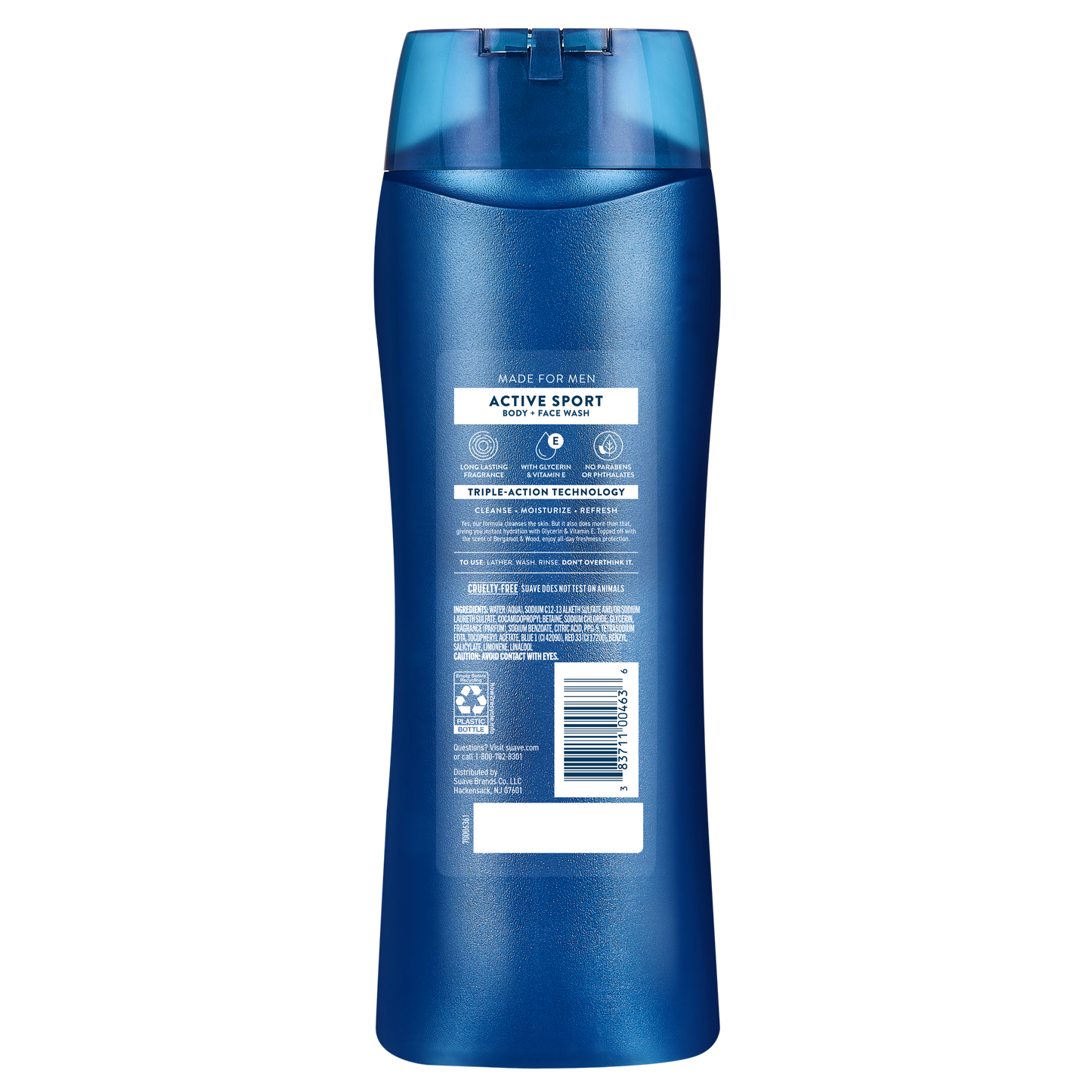 Gel de baño deportivo energizante + limpiador facial