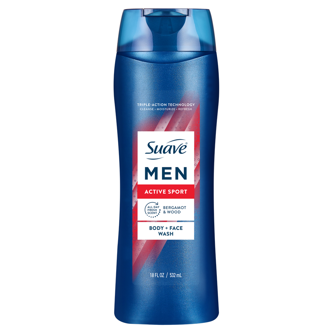 Men's Bath Products: Shampoo & Body Wash | Suave Men® – Suave Brands Co.