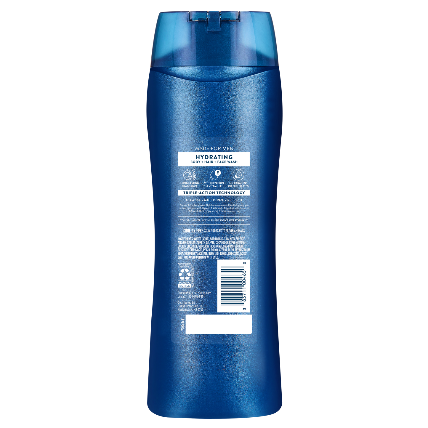 Hydrating 3-in-1 Hair + Body + Face Wash